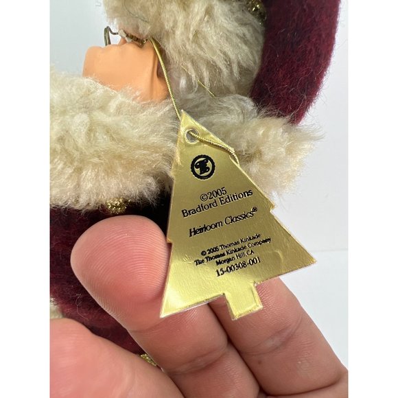 Thomas Kinkade St. Nicholas Naughty or Nice ? Figurine Bradford Edition Issue - Picture 4 of 7